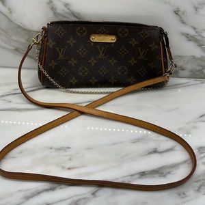 Monogrammed Eva Clutch by Louis Vuitton